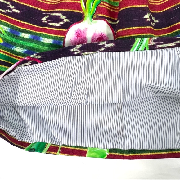 NWT Stella Jean Radish Print Fit & Flare Dress IT 40/US XS - Picture 11 of 15